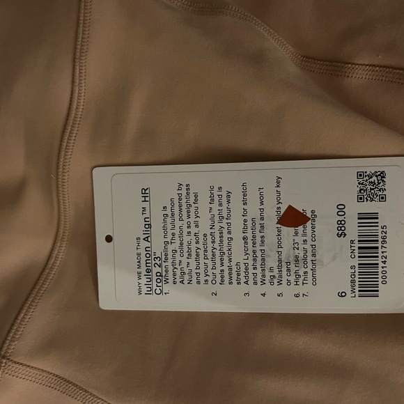 lululemon Align HR 23” - Picture 3 of 4